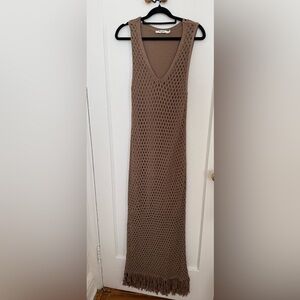 NA- KD Elegant Brown Knit dress